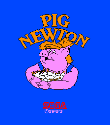 Pig Newton (version C) Title Screen